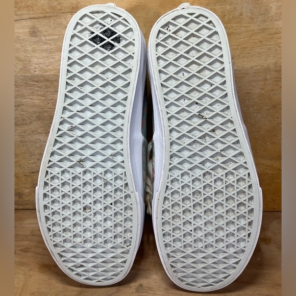 Vans Authentic Mermaid GLITTER Low Womens Size 7.5 Shoes Sneakers Pink Blue - Picture 7 of 8